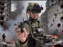 ZX3熱成像彩色夜視AR眼睛三合一戰術頭戴終端